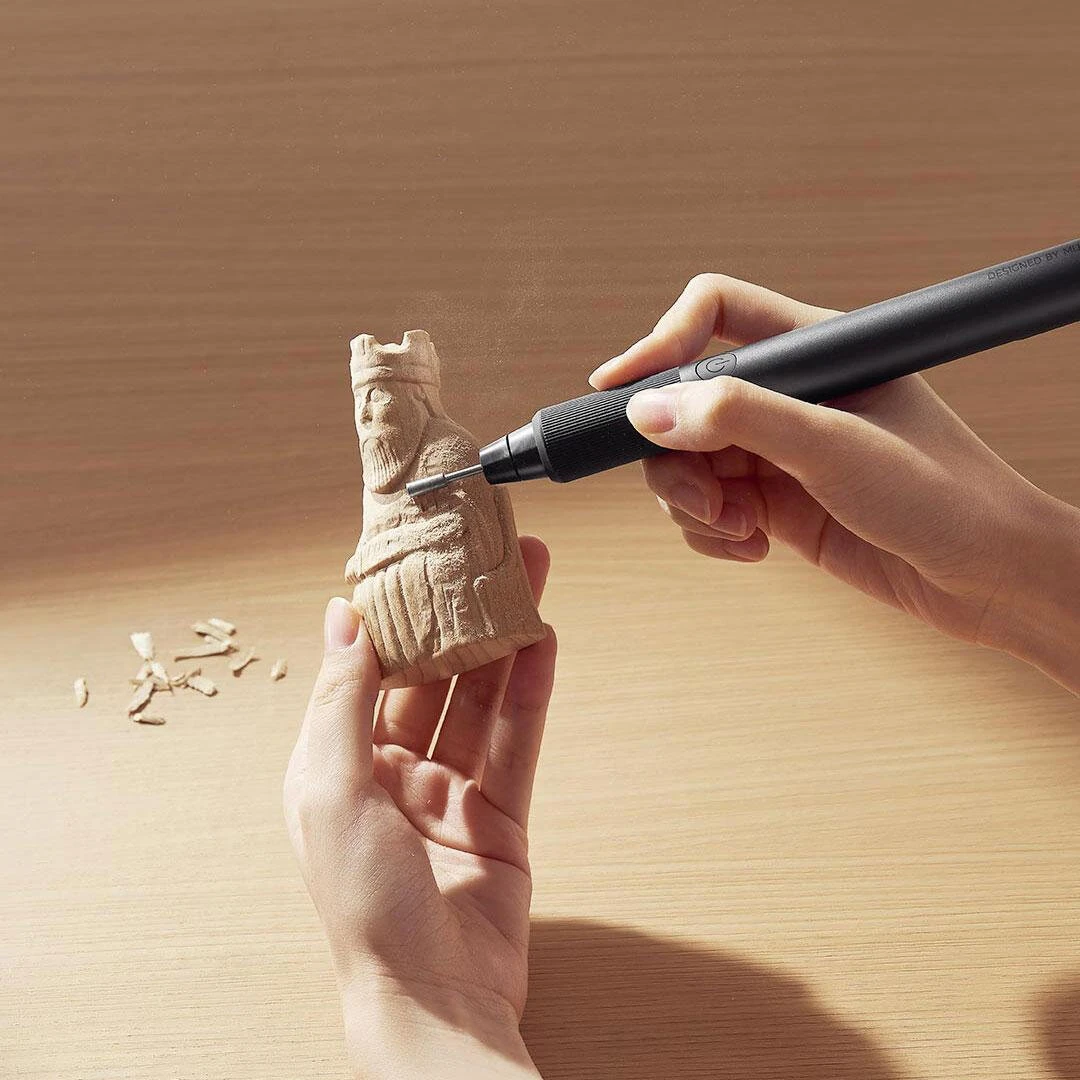 (image for) XIAOMI Mijia Electric Engraving Pen Set Mini Drill Grinder Variable Speed Rotary Engraving Machine Angle Grinder Household Hand Tools